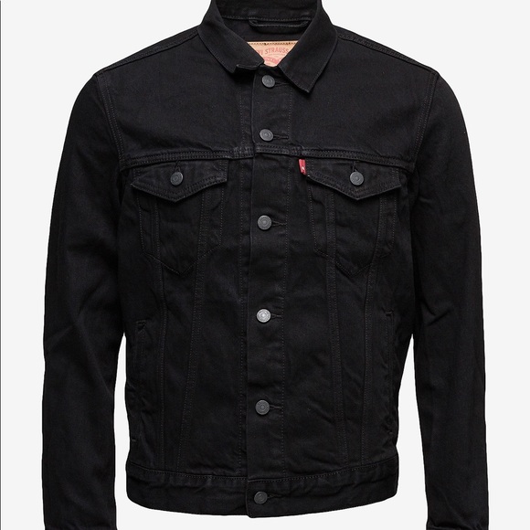 Levi’s Men’s Medium Black Jean Jacket - Picture 1 of 3